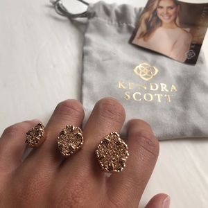 Kendra Scott Rose Gold Double Ring
